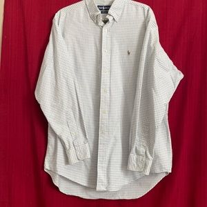Ralph Lauren paid long sleeves button up shirt